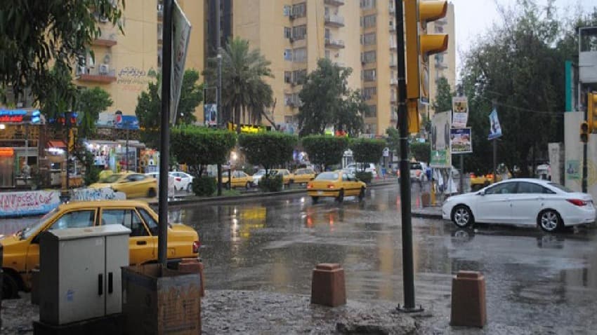 الأنواء الجوية: أمطار متفاوتة الشدة في الوسط والشمال وغزيرة أحياناً في الجنوب ليلاً