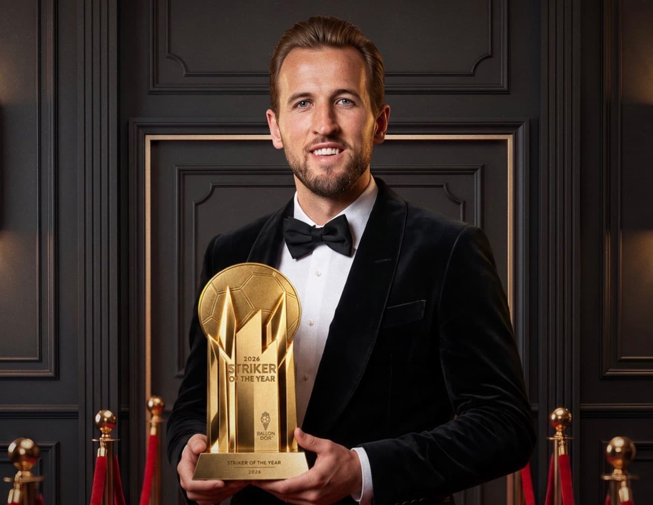 هاري كين يفوز بجائزة غيرد مولر لأفضل هداف بالعالم 2026