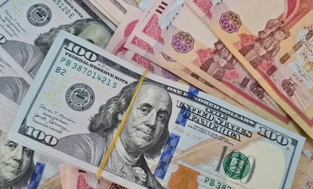 أسعار الدولار في العراق: الورقة بـ154,750 ديناراً