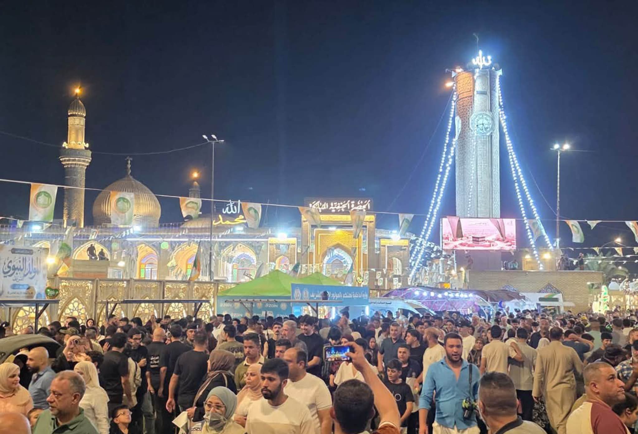 عمليات بغداد تعلن نجاح الخطة الأمنية الخاصة باحتفالات المولد النبوي في الأعظمية