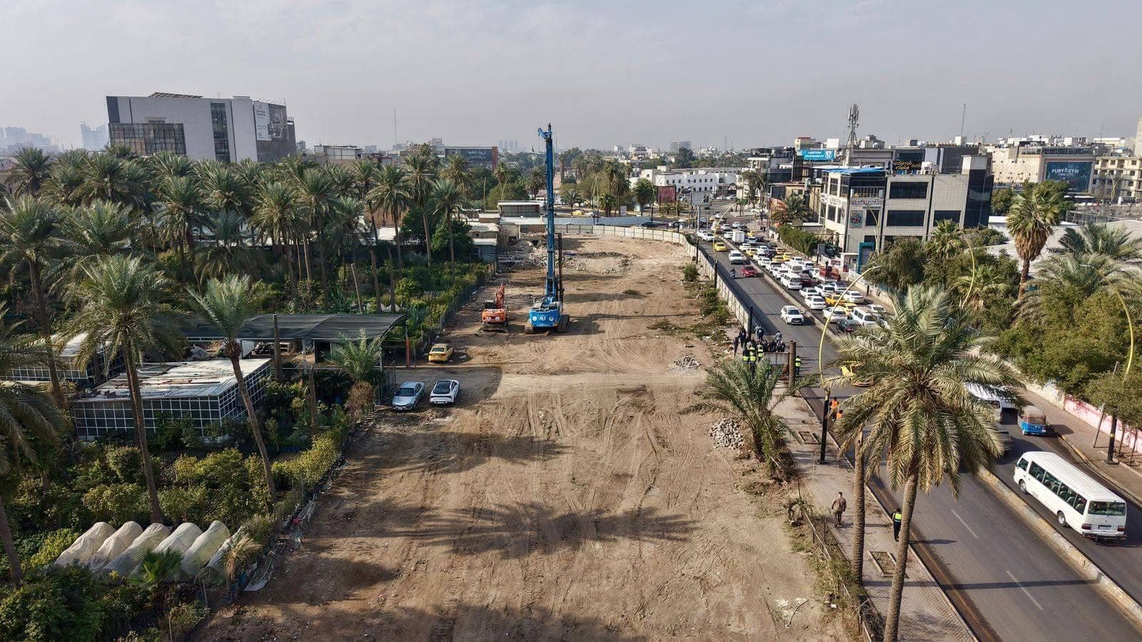 مرور بغداد تعلن قطع طريق ساحة عنتر باتجاه رأس الحويش 3 أيام