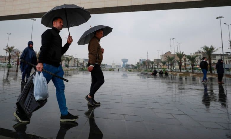 الأنواء الجوية: الأمطار ستتركز في غرب العراق لتمتد لباقي المناطق