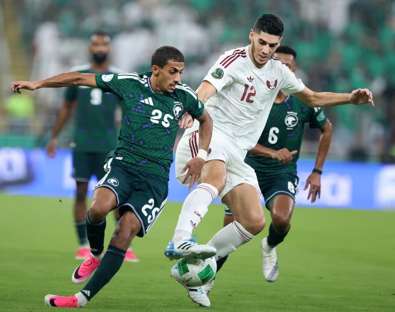 السعودية الى نهائي كأس الخليج بعد الفوز على قطر ‏بركلات الترجيح