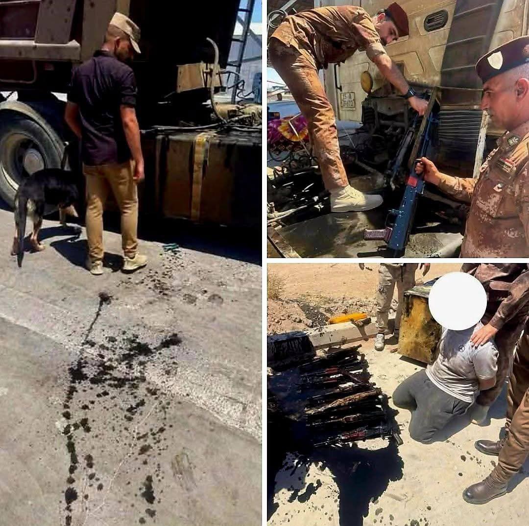 المنافذ الحدودية تحبط محاولة تسلل إلى سوريا داخل صهريج نفط في منفذ الوليد