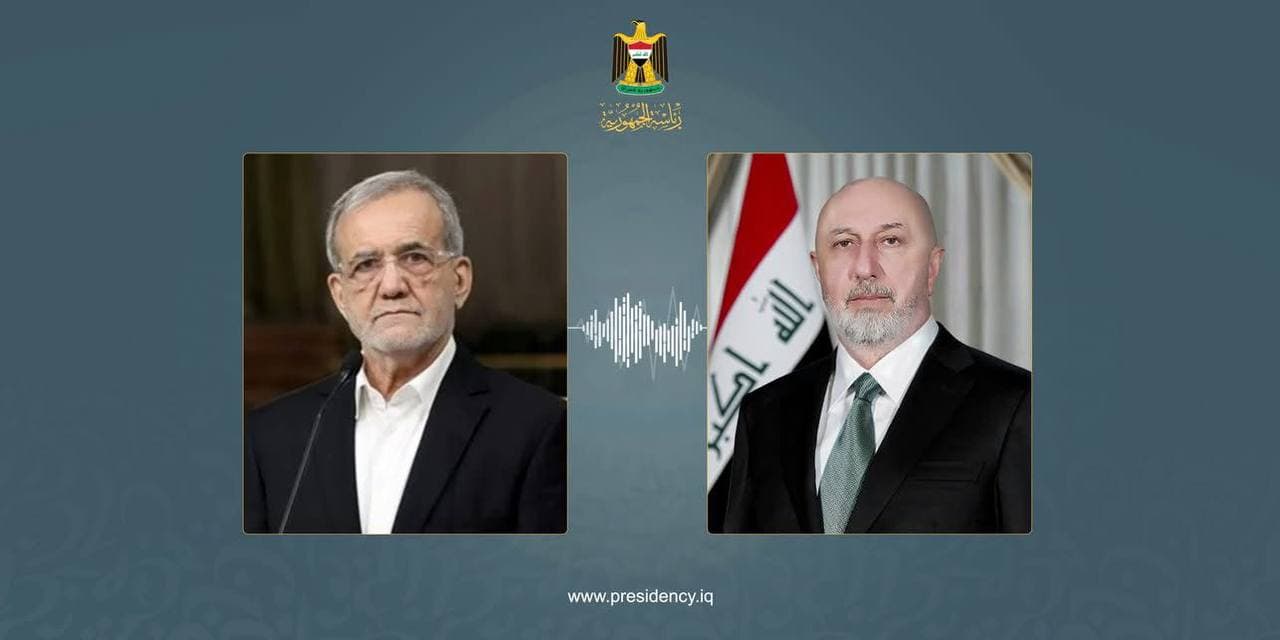 رئيس الجمهورية يتلقى دعوة من بزشكيان لزيارة إيران