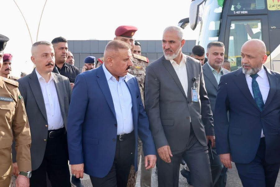 الشمري يتفقد مدينة الحجاج في كربلاء ويوجه بتسهيل الإجراءات وضمان انسيابية القوافل
