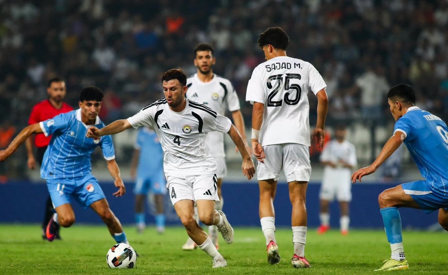الزوراء يكتسح زاخو برباعية نظيفة ويتصدر دوري النجوم