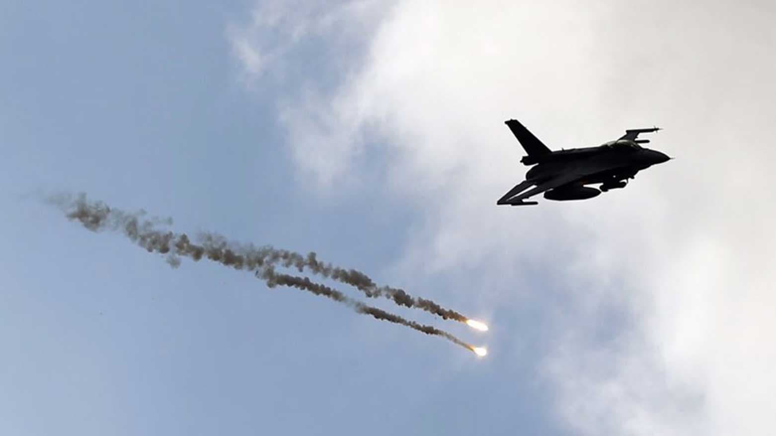 ضربتان جويتان بطائرات F-16 تستهدفان مضافة للإرهابيين في وادي زغيتون بكركوك