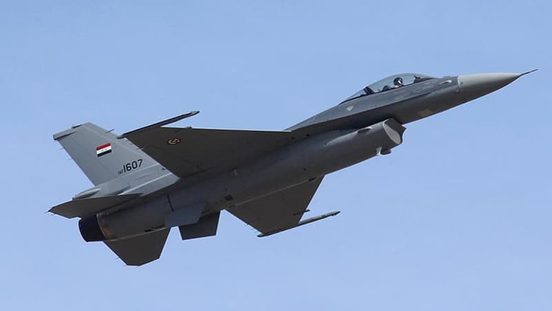 طائرات الـ F16 العراقية تدك أوكار داعش في وادي الشاي