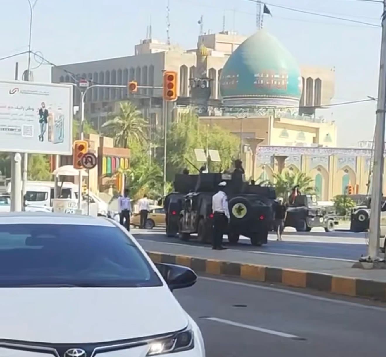 انتشار امني واسع في العاصمة بغداد وانباء عن اعتقال شخصية سياسية مهمة متورطة بملفات فساد