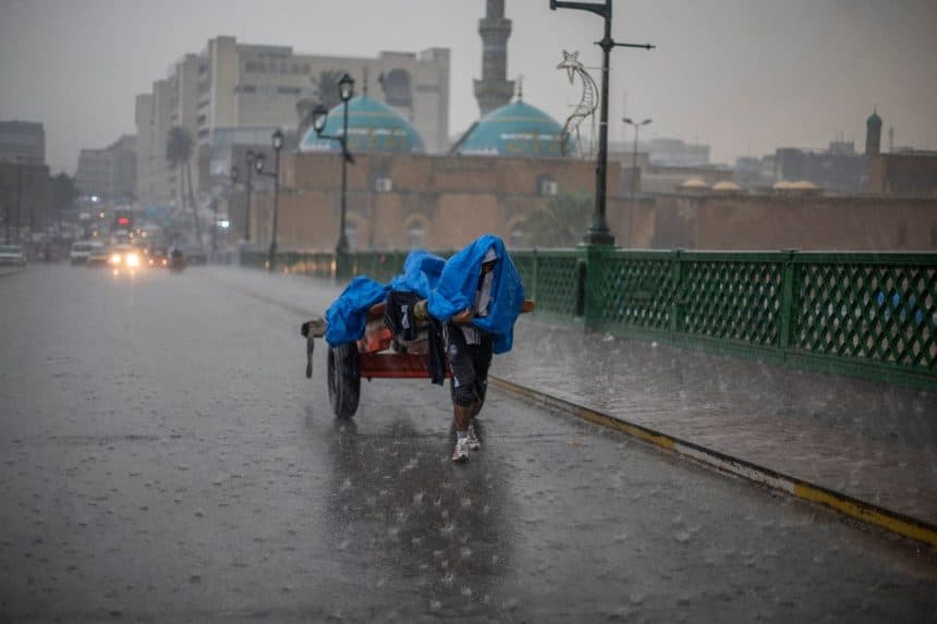 طقس العراق.. أمطار رعدية بدءاً من الثلاثاء