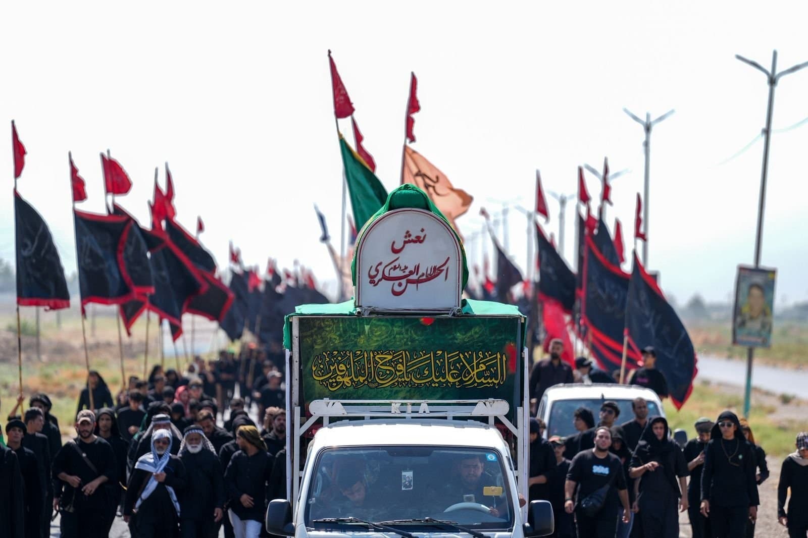 ممثل القائد العام للقوات المسلحة يتابع ميدانياً تأمين زيارة الإمام العسكري بسامراء المقدسة