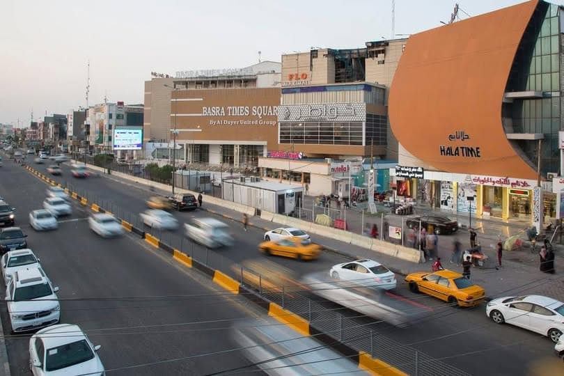 المرور: قطع طريق في البصرة لمدة 10 أيام