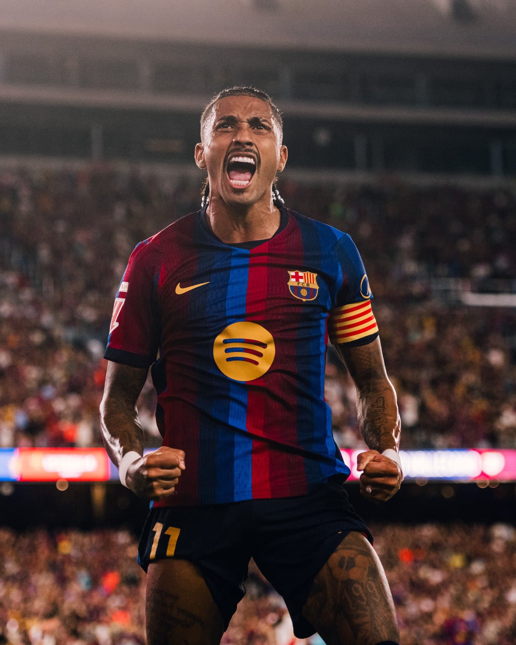 برشلونة يكتسح رايو فاييكانو بخماسية في الدوري الإسباني