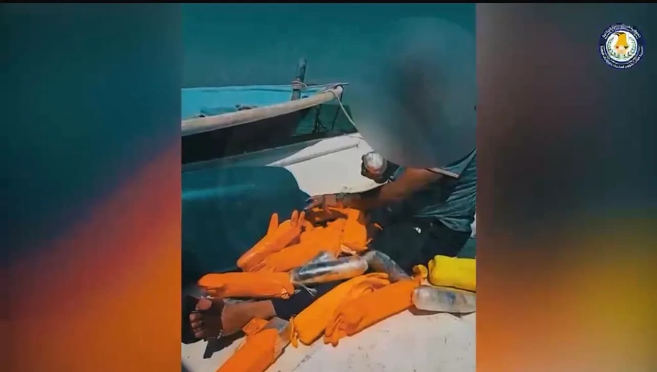 شؤون المخدرات: مهمة بحرية تنتهي بضبط 150 كغم من المواد المخدرة و21 ألف حبة لاريكا