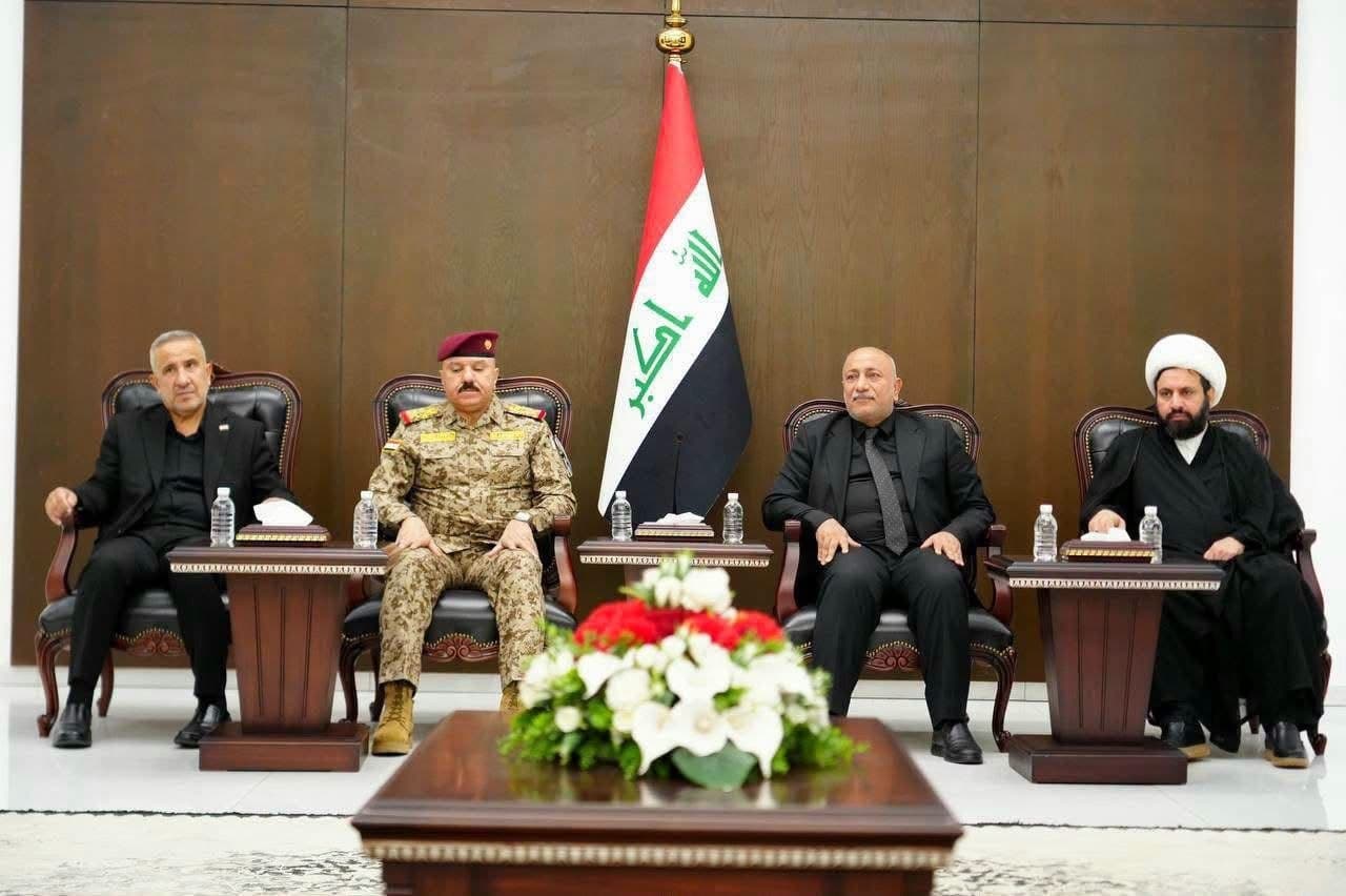 الشيخ المسعودي يبحث مع مدير مكتب القائد العام للقوات المسلحة خطة الزيارة الأربعينية بكربلاء المقدسة