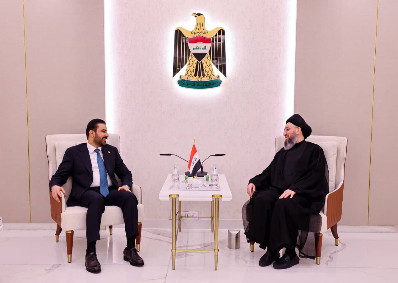 السيد الحكيم والزيدي يؤكدان ضرورة معالجة الأزمة المالية واستكمال الكابينة الحكومية
