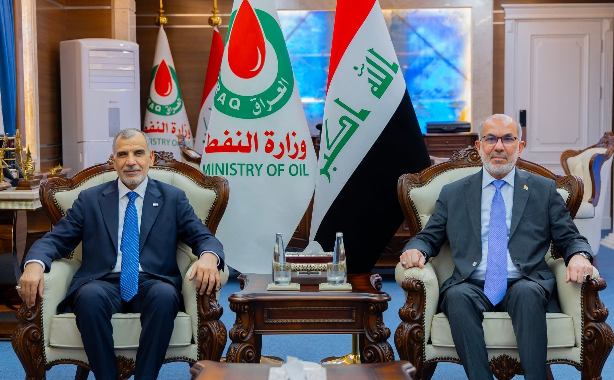 وزيرا النفط والمالية يبحثان آلية تحديد سعر برميل النفط بموازنة 2027