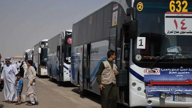 إنطلاق أولى قوافل حجاج البصرة برا نحو الديار المقدسة