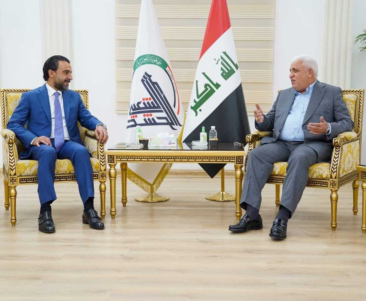 الفياض والحلبوسي يؤكدان أهمية دعم الحكومة بجهودها الخدمية
