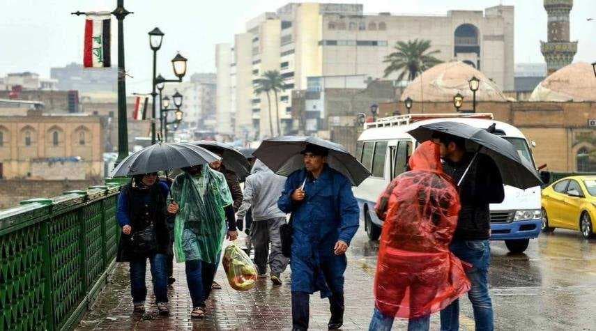 طقس العراق خلال عيد الفطر.. أمطار متوسطة الشدّة وانخفاض بدرجات الحرارة