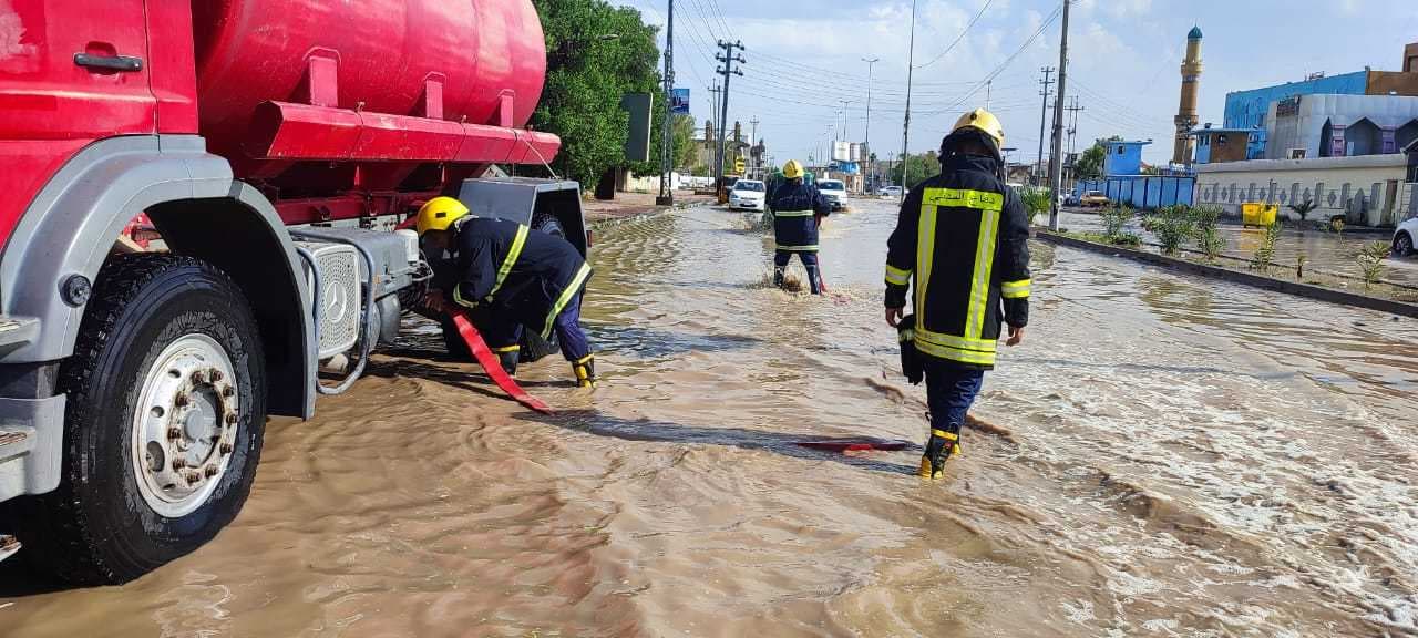 إصابة 5 مواطنين وانهيار منازل ونفوق مواشي بمحافظتين إثر الأمطار