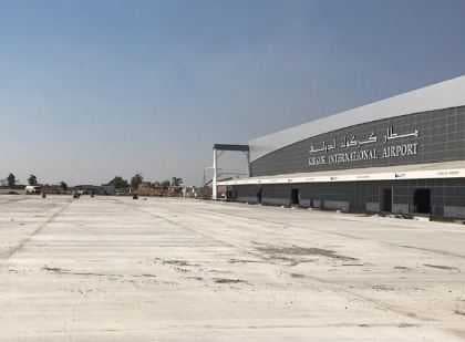 انطلاق أول رحلة سياحية من مطار كركوك إلى أذربيجان