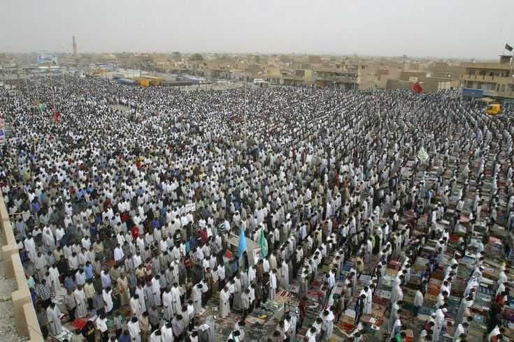 خطيب الصلاة الموحدة في الشعلة: عطلة العيد متطابقة مع مطلب الشهيد الصدر