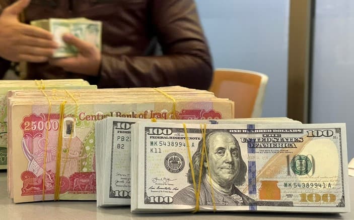 استقرار اسعار صرف الدولار في بغداد وأربيل