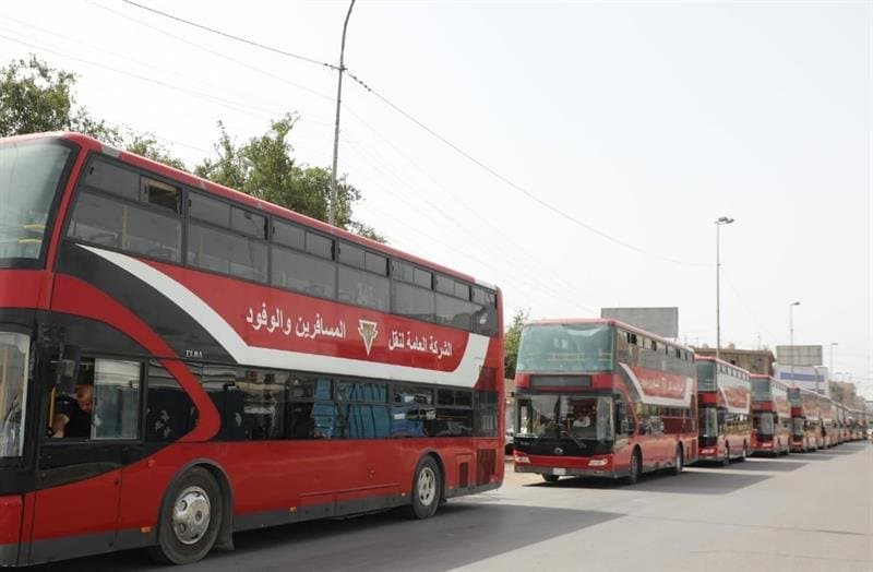 النقل تستعد لافتتاح 38 خط نقل جماعي في بغداد والمحافظات
