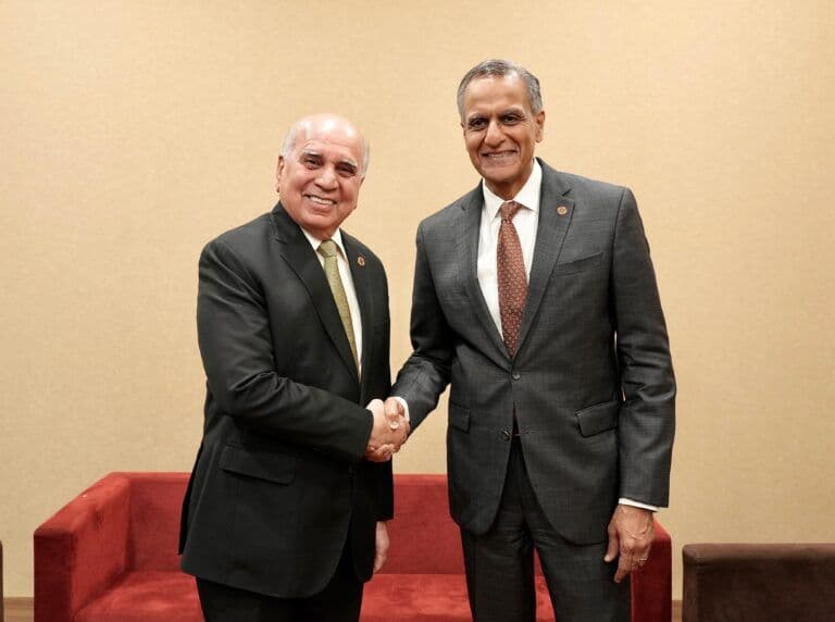 وزير الخارجية يبحث مع نائب وزير الخارجية الأمريكي التطورات في جنوب لبنان وتعزيز التعاون الثنائي