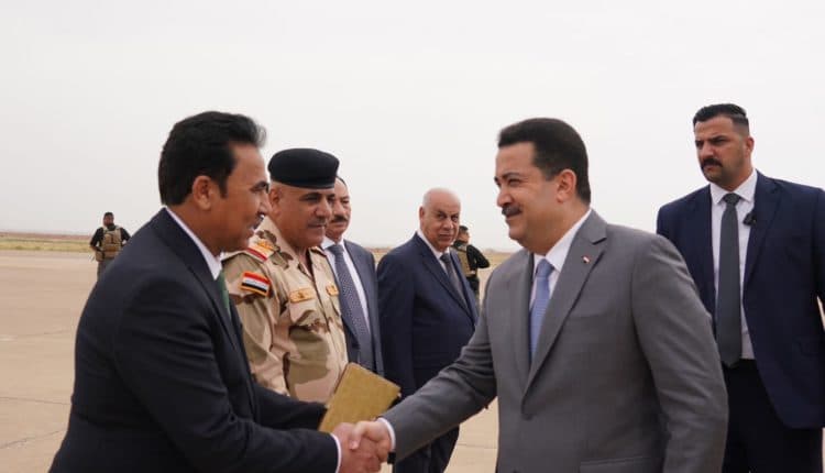 لافتتاح عدد من المشاريع.. السوداني يصل محافظة نينوى