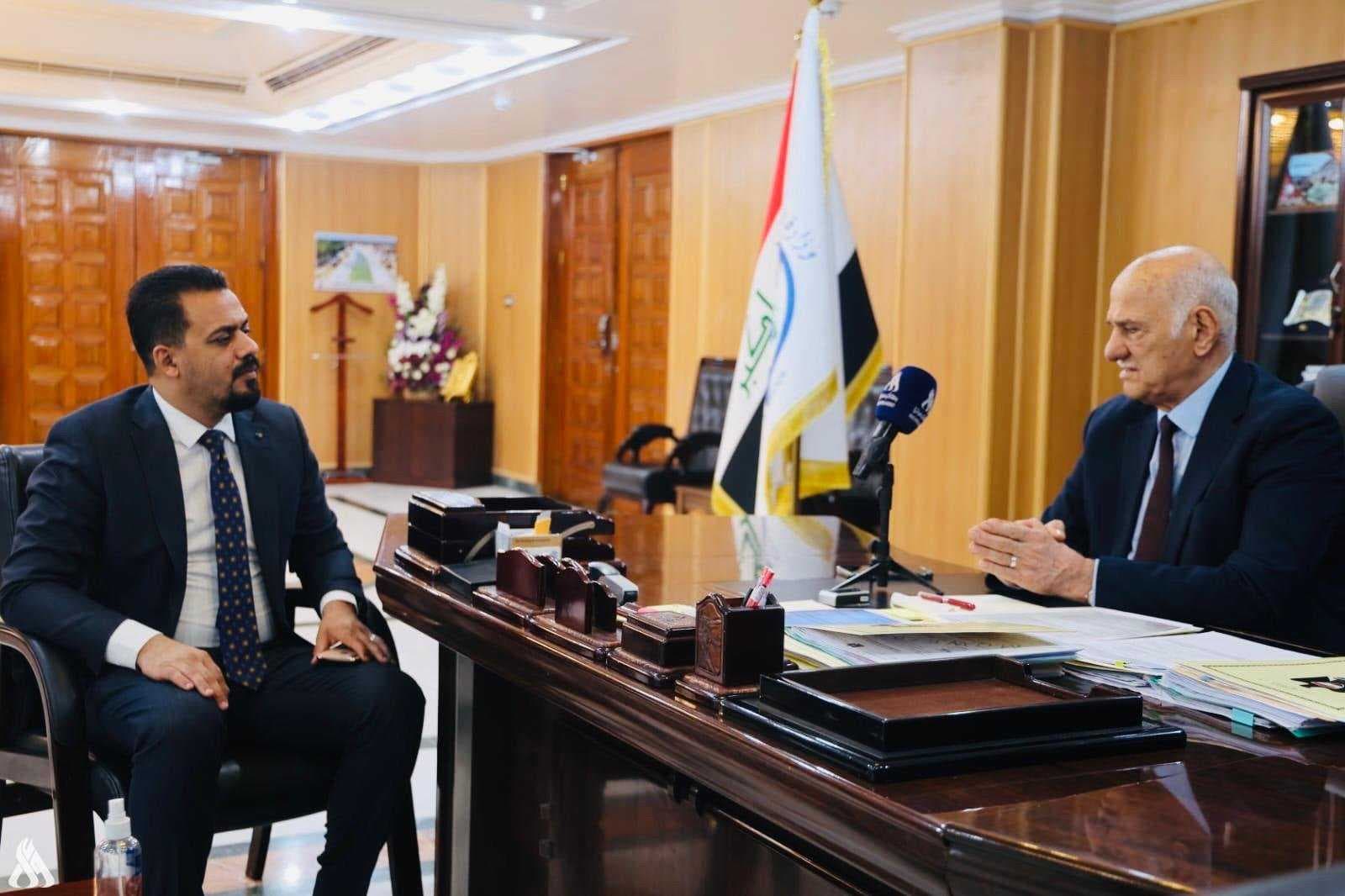 ذياب: لاتوجد مشاكل في الوضع المائي بالعراق