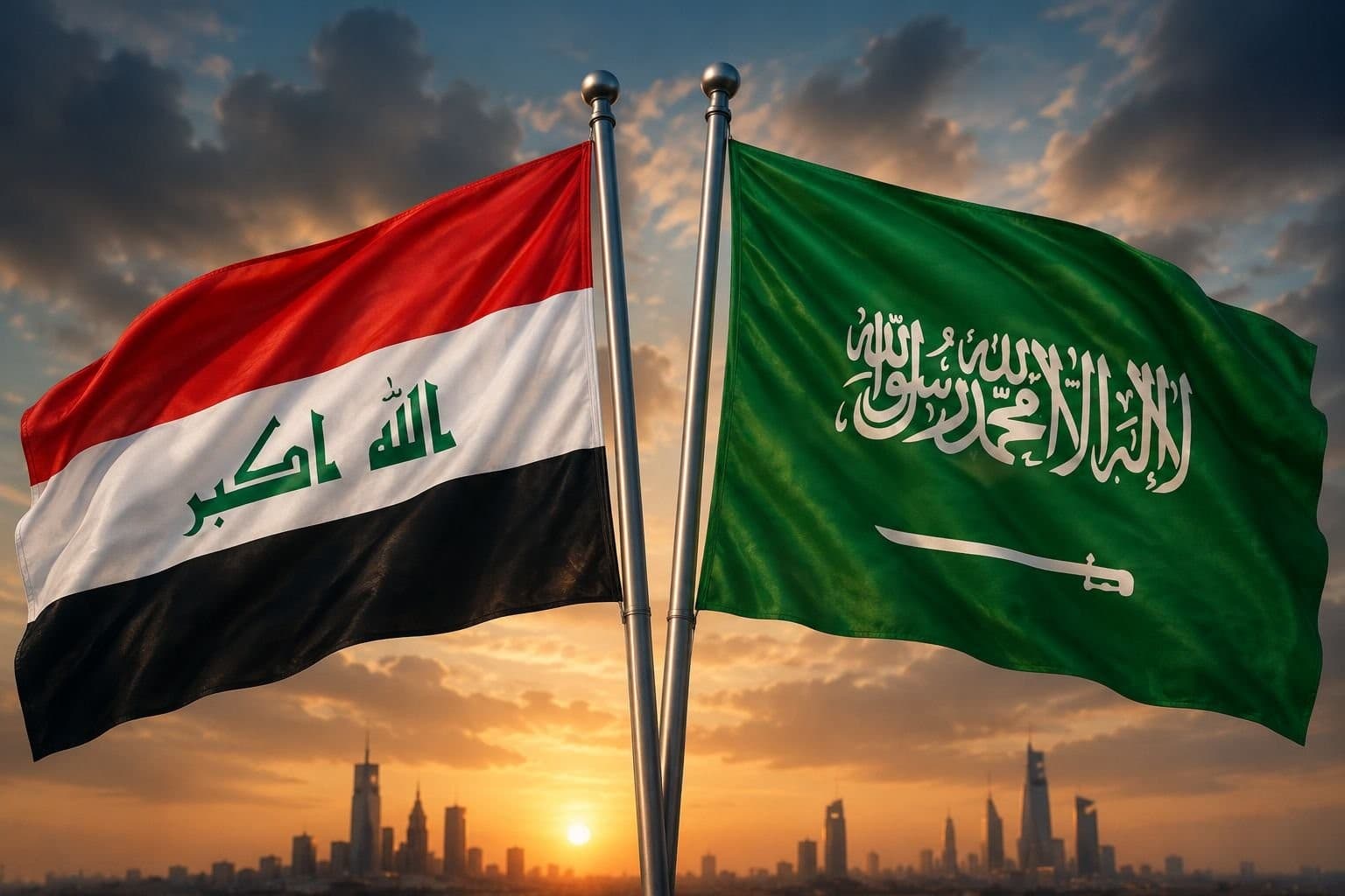 مكتب القائد العام يبحث مع وفد أمني سعودي ضبط الحدود وتكثيف تبادل المعلومات