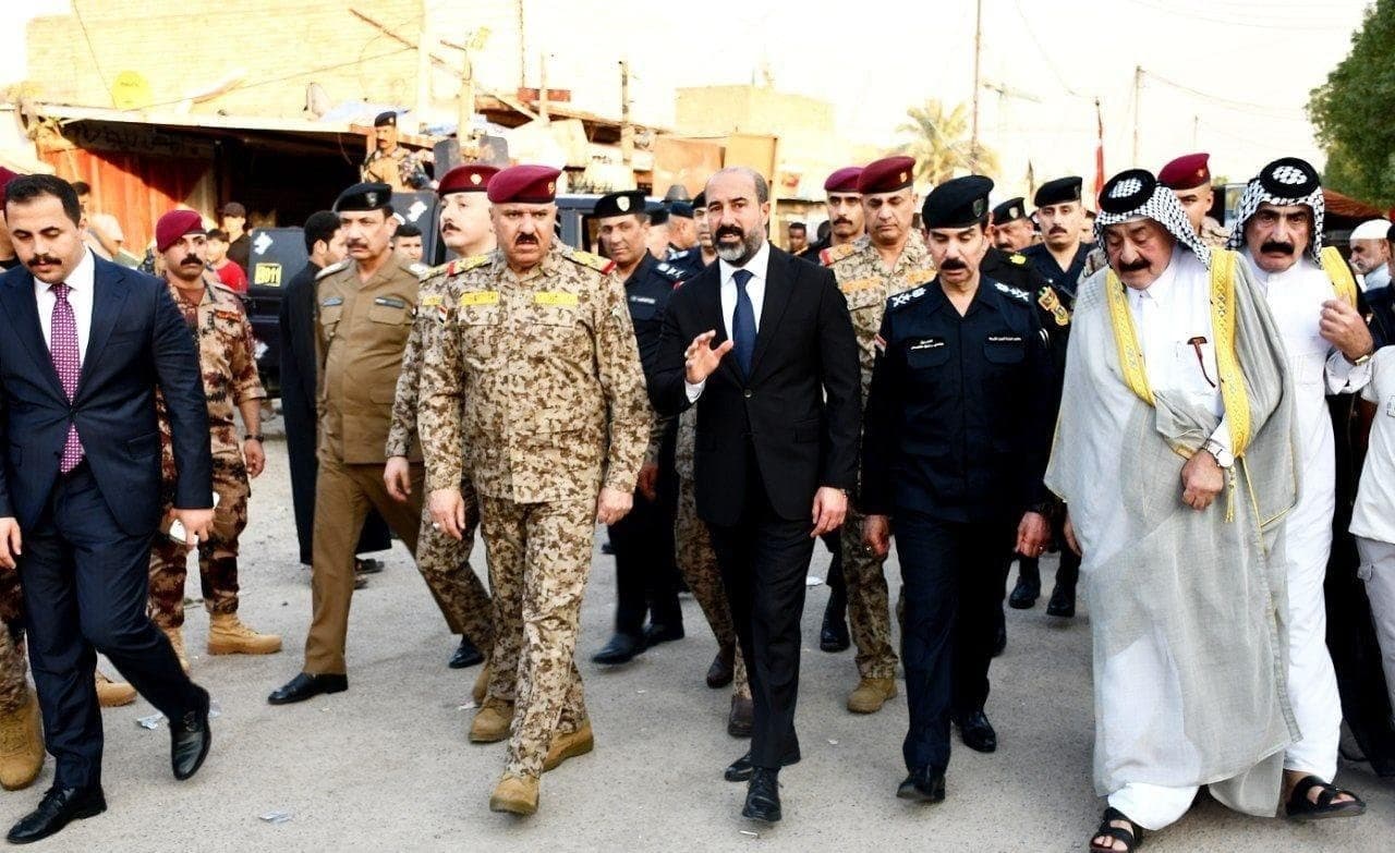 الشمري يقدم التعازي في مجلسَي عزاء الشهيدين العميد هشام محمد والمنتسب خالد عباس