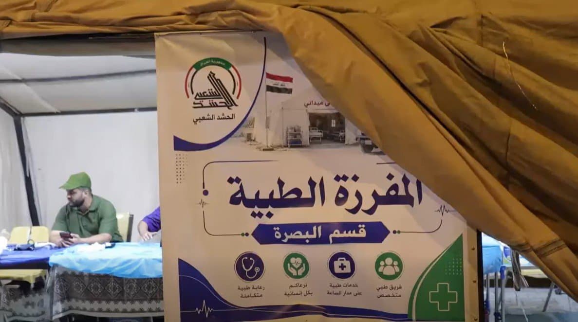 الحشد الشعبي ينشر 70 موقعًا طبيًا لخدمة زائري الأربعينية
